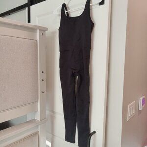 NEW SMALL All In Motion Women's Square Neck Seamless Active Bod Black